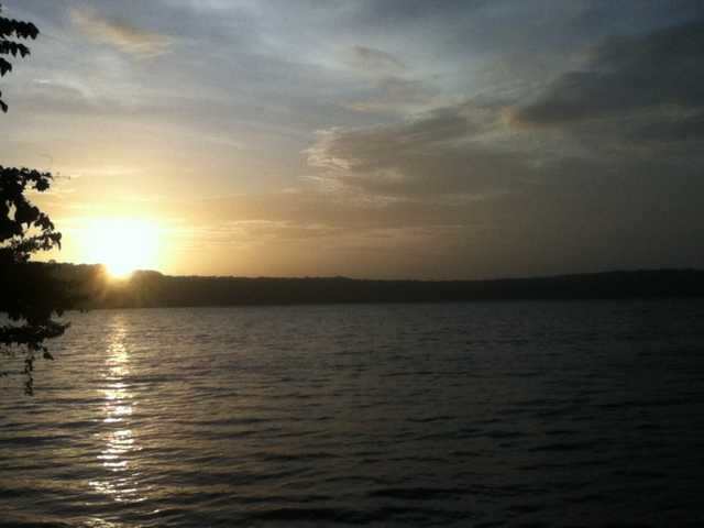 The view of Laguna de Apoyo, Nicaragua