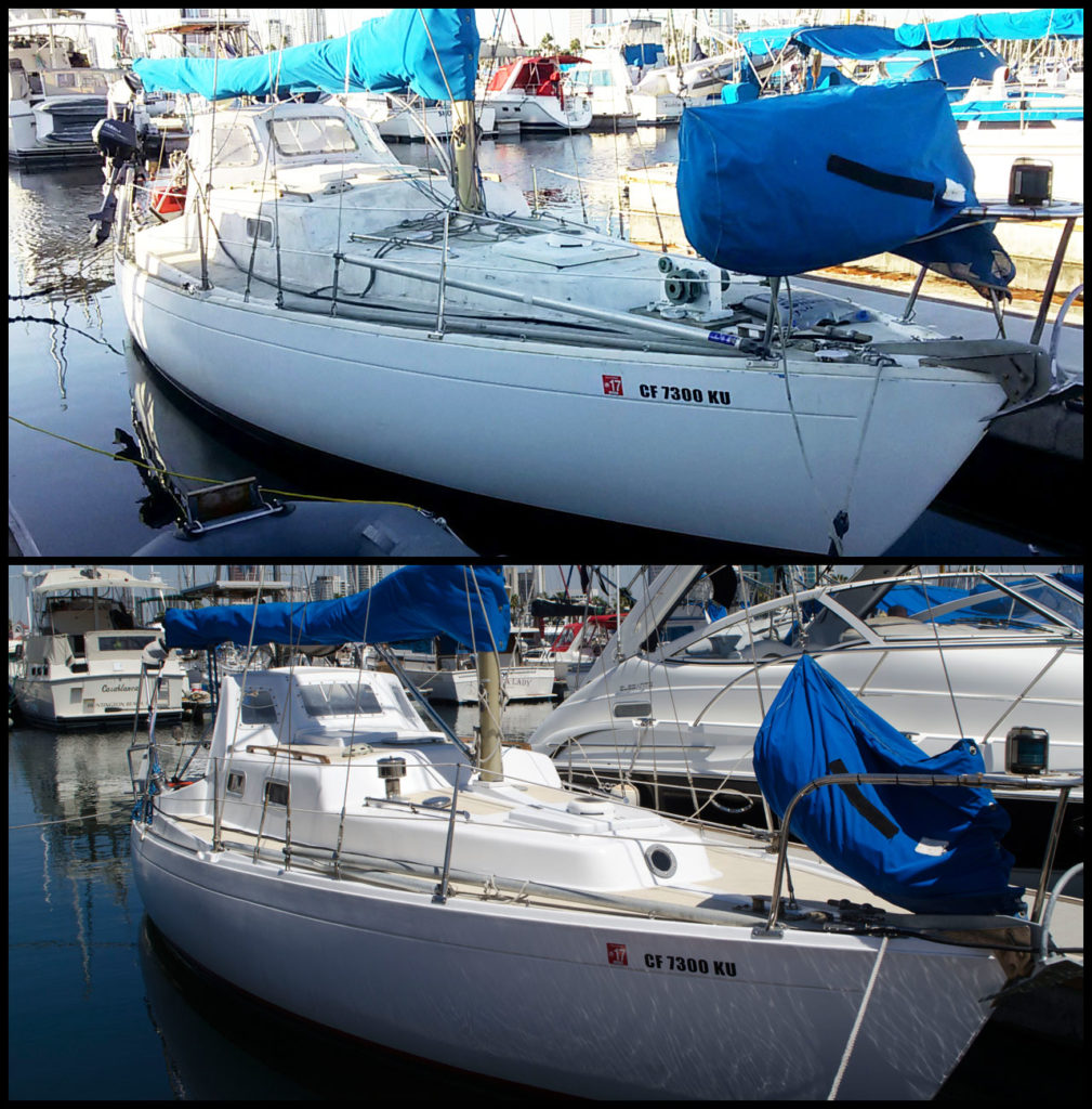 Albin Vega before-after