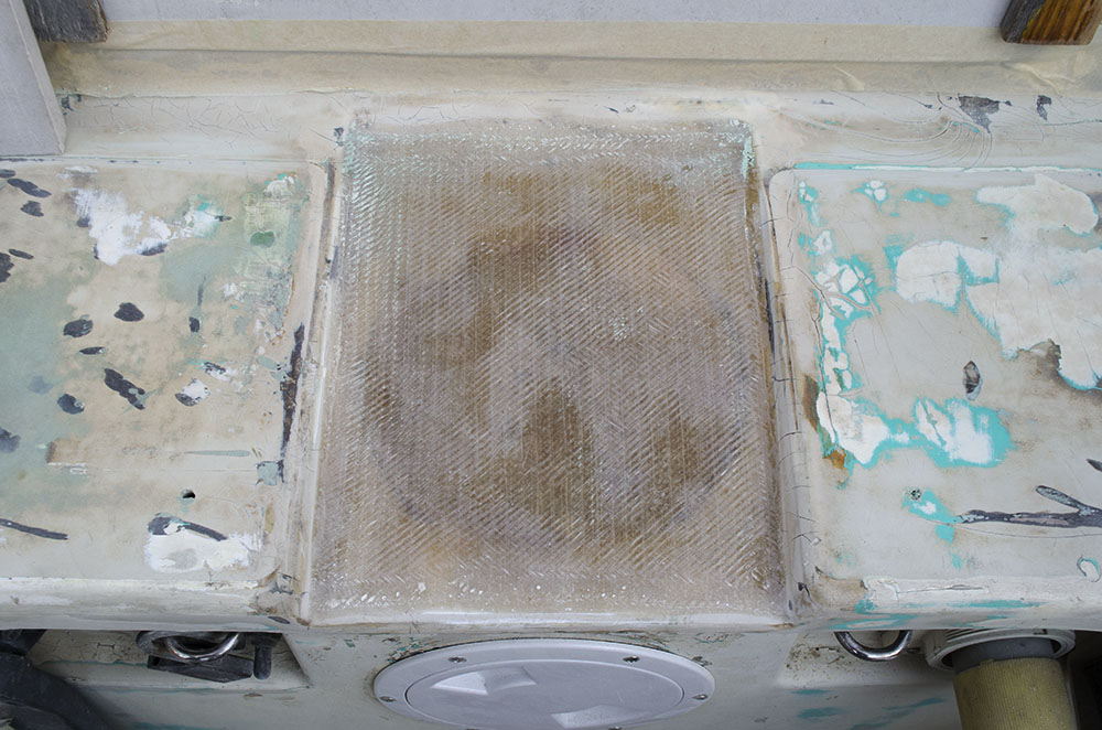 Albin Vega Bridgedeck repair