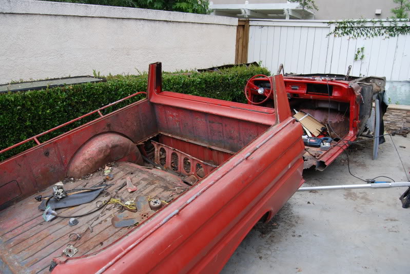 1964 Ford Ranchero cut up