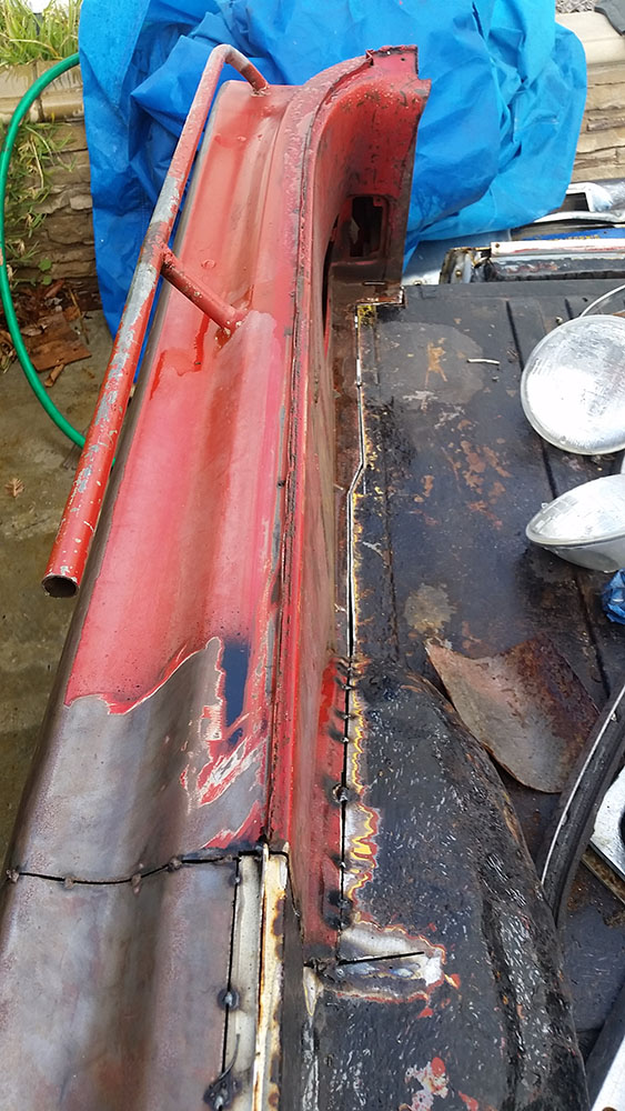 Ford Falcon Ranchero bedside repair